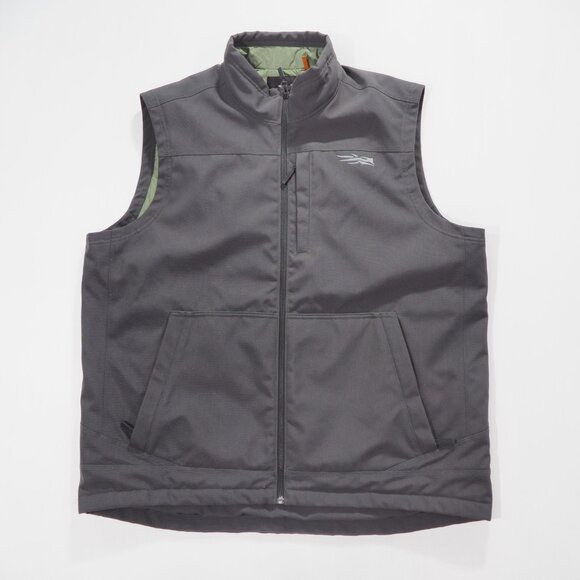 Sitka Vest Grindstone Mens XXL Gray Condura Goretex Windstopper Hunting Outdoor - Picture 1 of 12